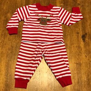 The Bailey Boys boutique reindeer Christmas outfit